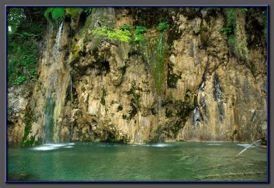 Croatia, the Plitvice falls