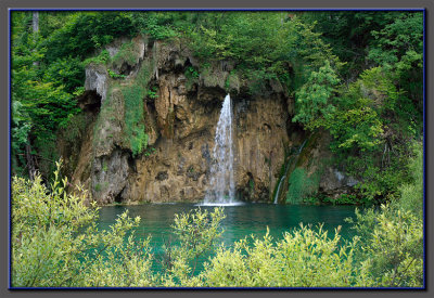 Croatia, the Plitvice falls