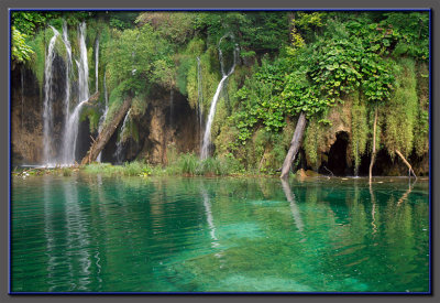 Croatia, the Plitvice falls