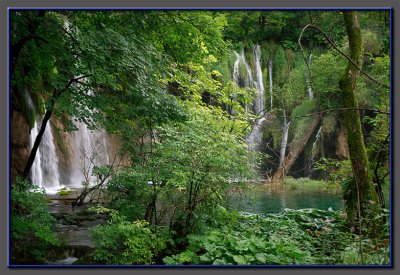 Croatia, the Plitvice falls