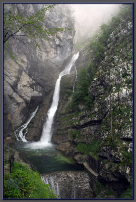 Savice fall, Bohini lake