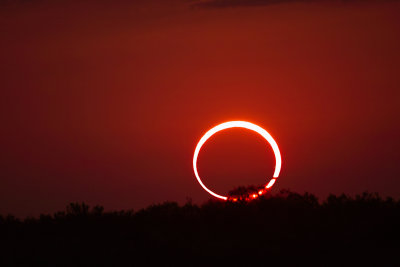 eclipse from Texas