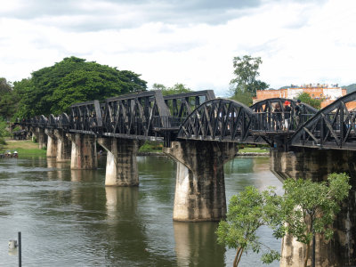 Kanchanaburi (reproduction of the Bridge over the River Kwae)