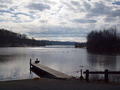 A peaceful scene at Black Hill park