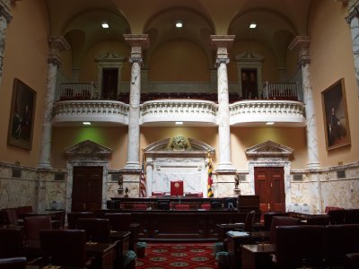 The new senate chamber