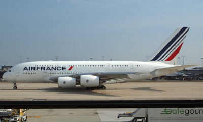 There she goes - on her way to France