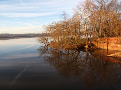 Early morning reflection