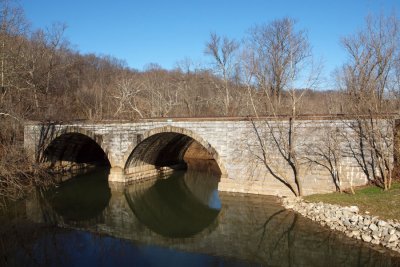 Railroad bridge at Catoctin creek