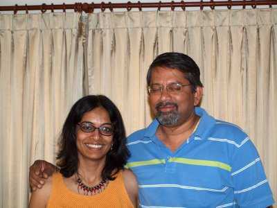 Partha and Anu - the dude needs to keep his eyes open
