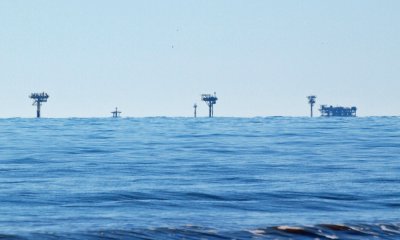 Unidentified structures out in the gulf
