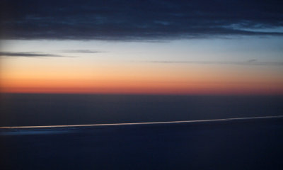 Daybreak over Germany