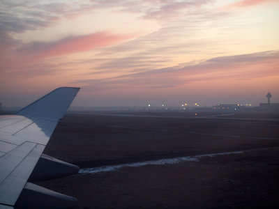 On the ground at Frankfurt airport