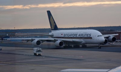The Singapore Airlines A380 Whalejet