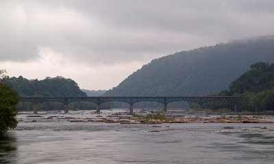 Route 340 bridge over the Potomac from Harpers Ferry