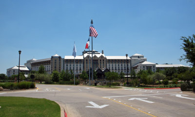 Expanse of the hotel