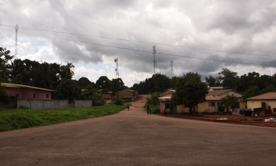 Road from the training Center