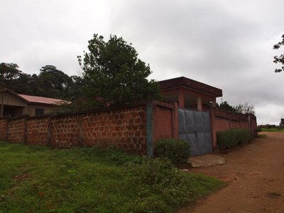 The compound where her room is located