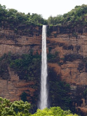 Waterfall in the distance