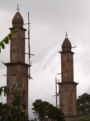 The minarets up close