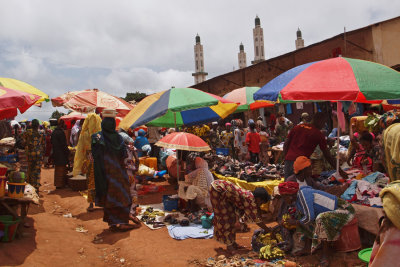 Sunday - Market day in Dalaba, Guinee