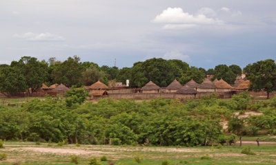 Early sighting of villages in Senegal