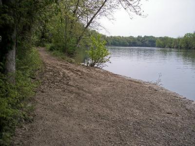 Slackwater towpath