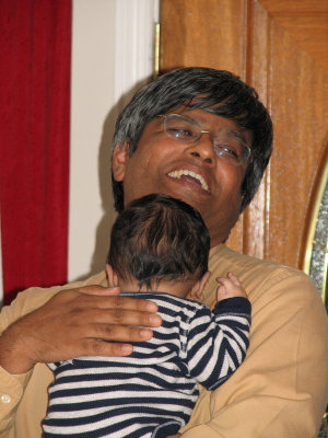 In Father's arms