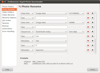 Rapid Photo Downloader for Linux