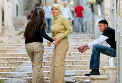 Impressing the ladies - Jerusalem