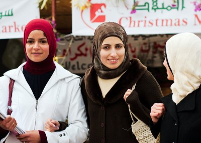 Muslims enjoying Christmas