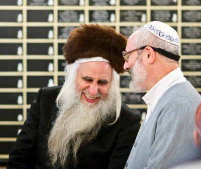 Rabbi Fruman and man
