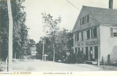 Gilmanton IW Post Office Before the Fire