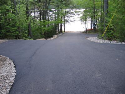 Completed Boat Ramp - 5/24/06 - Photo by Linda