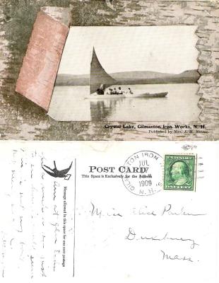 Crystal Lake - Swallow Postcard