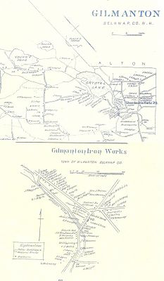 1982 Hurd Map of Gilmanton