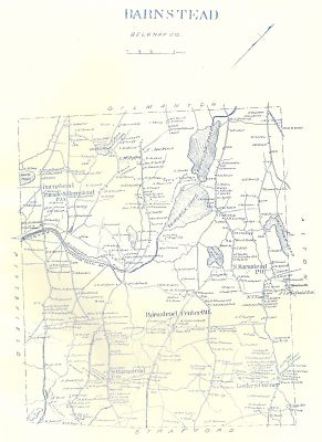 1892 Hurd Map of Barnstead