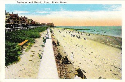 Brant Rock - Ocean Street looking North