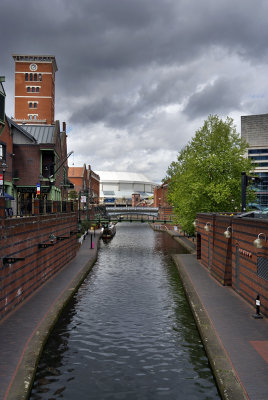 Canal at Brindley Place