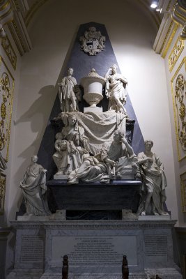 Foley family monument inside church 2011