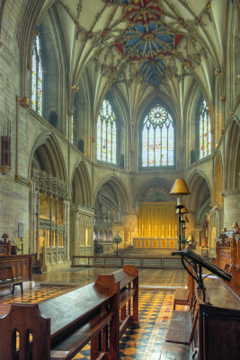 Towards high altar from quire