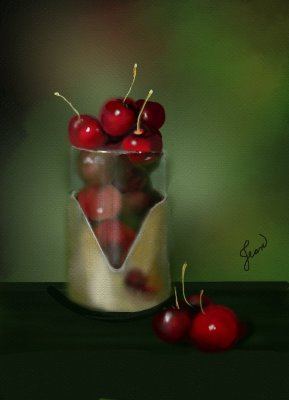 Cherries in Glass