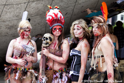 Zombie Walk, Chicago 2012