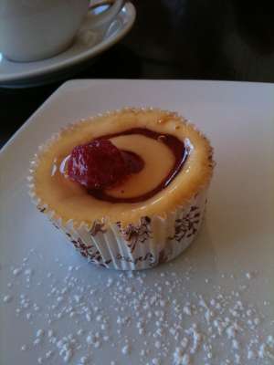 Raspberry cheesecake - Source
