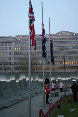 Anzac Day Dawn Service, Hyde Park Corner, London 25 April 2006