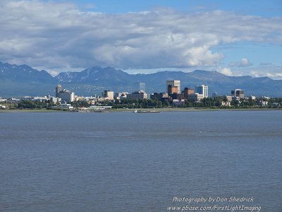 Leaving Anchorage on Oceania Regatta