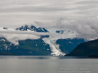 Cruising Gulf of Alaska Tidewater Glacier