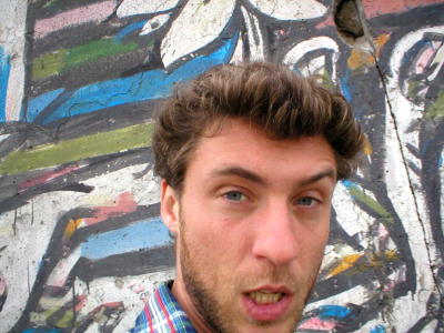 self portrait (berlin wall)