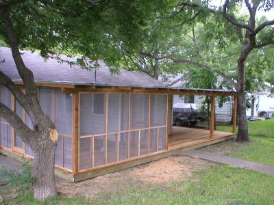 screened porch