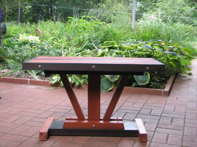 coffee table (bubiga, wenge)