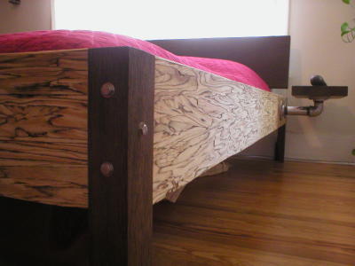 Bed - king size w/side tables